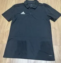 adidas CLIMALITE 黒ポロシャツ L