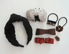 ヘアアクセサリー まとめ売り 7点