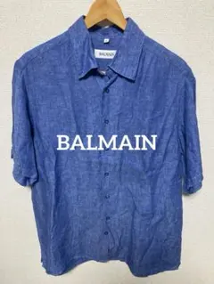 BALMAIN バルマン シャツ 半袖 リネン LINのサムネイル