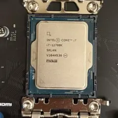 Intel Core i7-12700 動作確認済み LGA1700 CPU Amazon | Intel Core i7-12700 2.1GHz 12コア LGA 1700 OEM