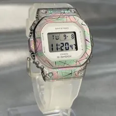 美品◎カシオ Gショック 葛飾北斎 デジタル文字盤 メンズ腕時計
