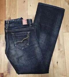 BIG JOHN ブーツカットデニム インディゴ