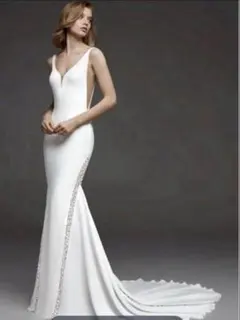 【美品】Pronoviasウェディングドレス （マーメイド)