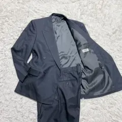 【c7057】オンワード樫山　ビジネススーツ　セットアップ　グレー