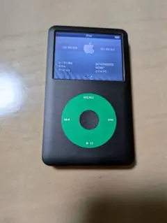 iPod classic 第7世代 HDD160GBから256GBに緑グリーン - メルカリ