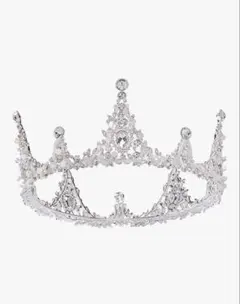 ティアラ 王冠 クラウン ヘアアクセサリー 結婚式 花嫁 卒業式 パーティー