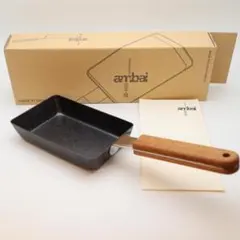 新品未使用　ambai 鉄製 玉子焼き器 角小　IH対応　卵焼き　小泉誠デザインのサムネイル