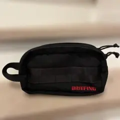 【美品】BRIEFING ダブルジップ ポーチ