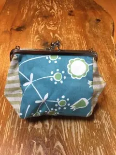 ハンドメイド がま口ポーチ