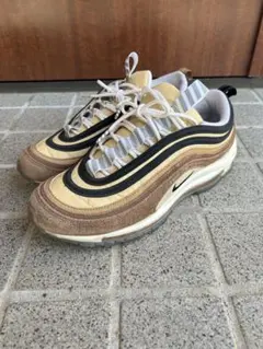 NIKE エアマックス97 バーコード　26.5cm ベージュ