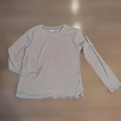 LAKOLE 長袖Tシャツ 、ラメ入りグレー F