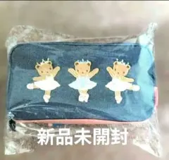 Chacott×familiar初コラボ✨バレエベア刺繍 ポーチ デニム - メルカリ