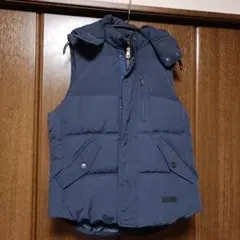 McGREGORネイビーブルーダウンベストM