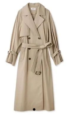 タグ付き新品未使用！♡SNIDELベージュ ダブルブレスト トレンチコート