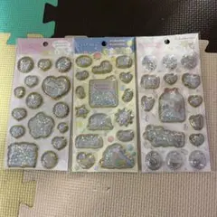 キラッとぷくぷくエアーシール　3点