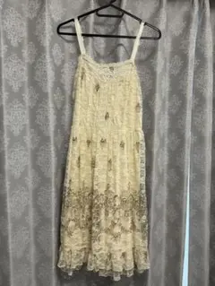 【新品未使用】axes femme レース キャミワンピース 森ガール