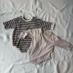 ロンパース 2点セット　韓国子供服ノーブランド