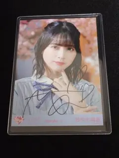 =LOVE 佐々木舞香 生写真 直筆 君の第3ボタン イコラブ イコールラブ 佐々木舞香 直筆 君の第3ボタン チュウ