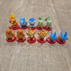 ポケモン ミニフィギュア バラ売り可能　チョコエッグ　旅立ちの3匹