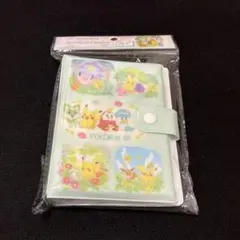 ポケモン　シールバインダー　シール帳　クリアポケット シール台紙 シール付き