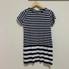 【chocol raffine robe】可愛いボーダーTシャツワンピ♪