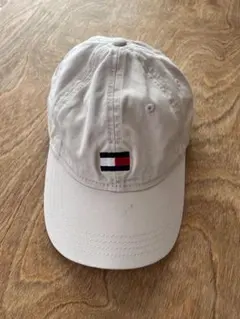 TOMMY HILFIGER ロゴ キャップ ベージュ フラッグロゴ 帽子のサムネイル