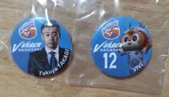 ヴィヴィくん 高木琢也 缶バッジセット V・ファーレン長崎