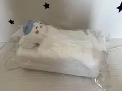 ちいかわ　ハチワレ　おふとんぬいぐるみティッシュケース