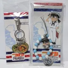名探偵コナン フィギュアストラップとキーチェーンセット 絶海の探偵