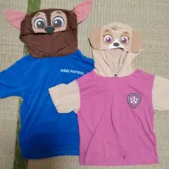 パウパトロール　チェイス＆スカイ　トップスのみ　110