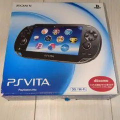 箱付き　美品　SONY PS Vita 3G/Wi-Fi 　クリスタルブラック