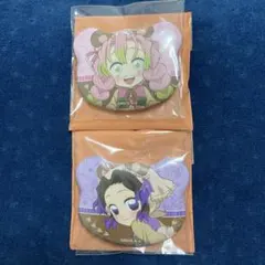 鬼滅の刃　胡蝶しのぶ×甘露寺蜜璃　実りの秋まつり2025 ランダムくま缶バッジA