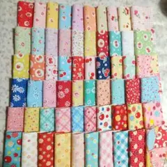 パッチワーク カットクロス happymessage30’s 10cm 60枚