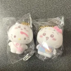 サンリオちいかわコラボ シークレットフロッキーマスコットチャーム