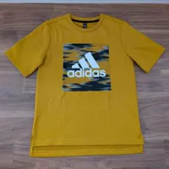 adidas Tシャツ マスタード　150cm