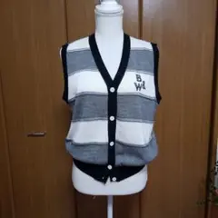 ブラックホワイト　ベスト