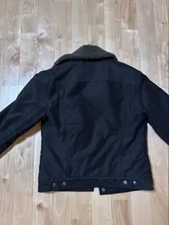 UNIQLO U ボア付きジャケット ブラック