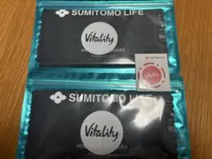 SUMITOMO LIFE Vitality クールタオル 2枚セット　マーカー
