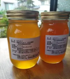 ♥️★特別限定品『100%純粋春蜜と標準完熟春蜜の食べ比べ』コラボ２瓶セット ♥️☆特別限定品『100%純粋春蜜と標準完熟春蜜の食べ比べ』コラボ2瓶