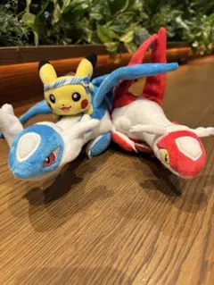 2015年 ポケモン コロっとまんまるぬいぐるみ ラティアス ラティオス