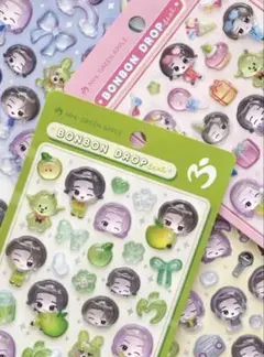Mrs. GREEN APPLE ミセスボンドロシール 4種セット