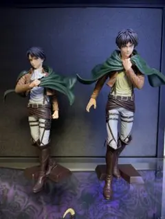 進撃の巨人 Grandista リヴァイ エレン 2体セット - メルカリ