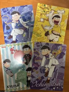 おそ松さん ミニクリアファイル 4枚セット
