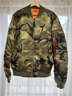 ちびゆき　新品 チョコチップカモ MA-1ジャケット S ちびゆき様専用 新品 チョコチップカモ MA-1ジャケット S - メルカリ