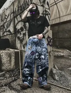 【OneOfAkinD - Basic】Re:make paint denim