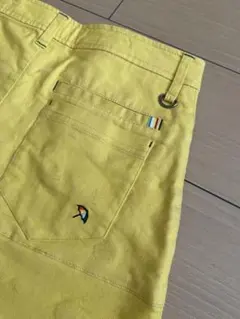アーノルド パーマー黄色紺色ミニスカート傘刺繍ゴルフスカートのサムネイル