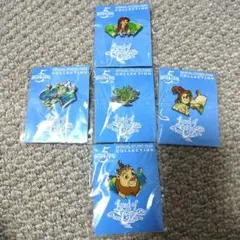 USJアニュアルスタジオパス限定ランド・オブ・オズ ピンバッジ 5個セット