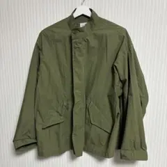 8 EMMA CLOTHES スタンドカラージャケット M カーキ 古着