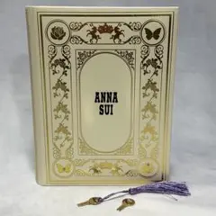 a*e様 美品 ANNA SUI アナスイ ブック型ジュエリーボックス アクセサ ANNA SUI ジュエリーボックス L ブラック - メルカリ