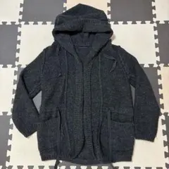 1/4クォーター　アルパカ混カーディガン　サイズ2 日本製のサムネイル